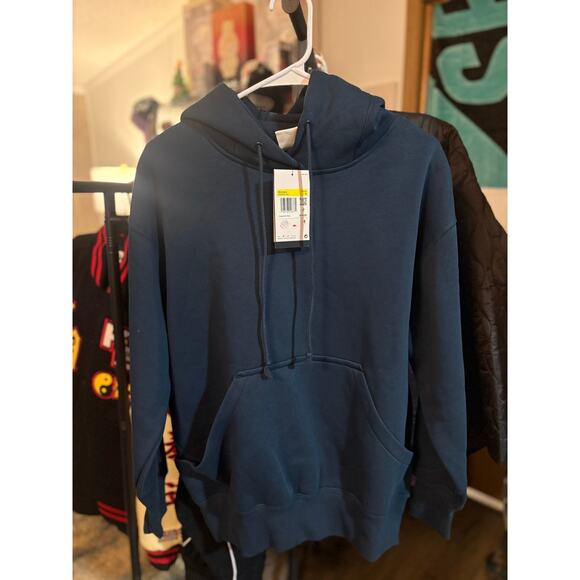 SZ S - Women's Nike Hoodie, Dark Blue - Picture 2 of 3